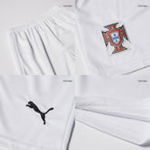 Portugal Away Soccer Jersey Kit 2025 Kids(Jersey+Shorts)